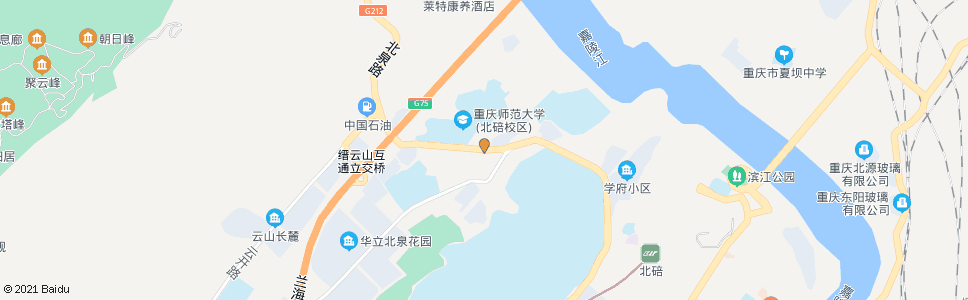 重庆北泉路建材市场_公交站地图_重庆公交_妙搜公交查询2024