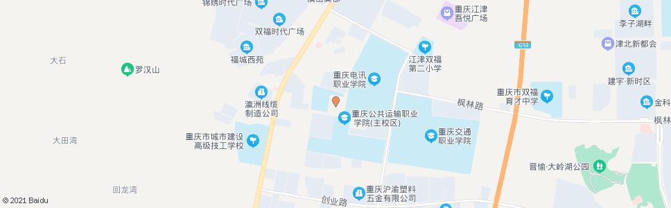 重庆双福小学_公交站地图_重庆公交_妙搜公交查询2024