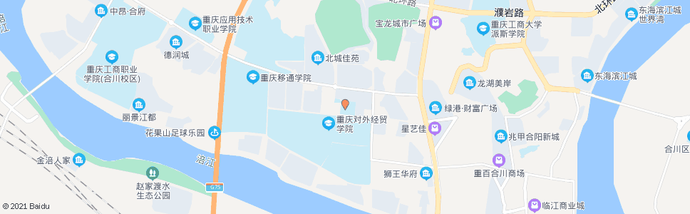 重庆合川新华小学_公交站地图_重庆公交_妙搜公交查询2024