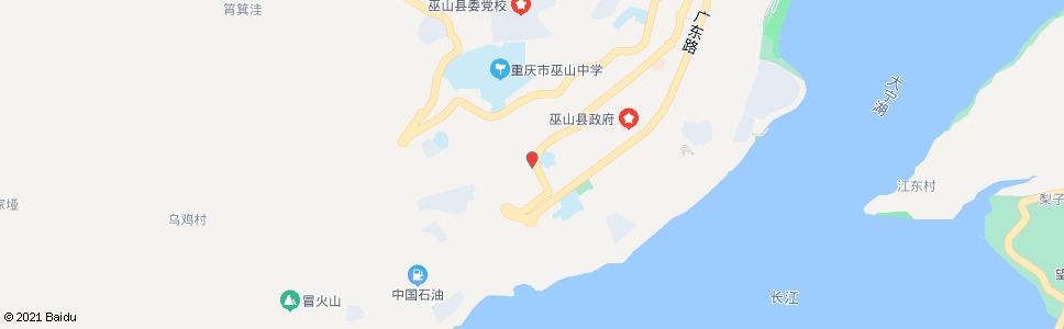 重庆巫山法院_公交站地图_重庆公交_妙搜公交查询2025