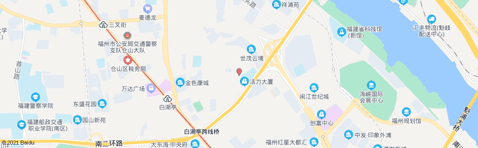 福州仓山科技园(福田公司)_公交站地图_福州公交_妙搜公交查询2025