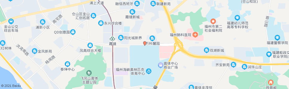 福州建新南路_公交站地图_福州公交_妙搜公交查询2025