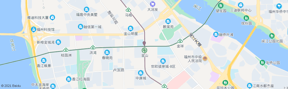 福州金洲南路口_公交站地图_福州公交_妙搜公交查询2025
