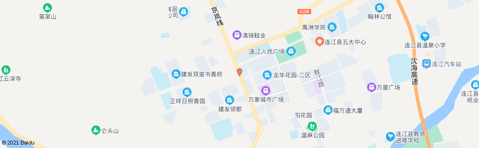 福州连江钢材市场_公交站地图_福州公交_妙搜公交查询2025