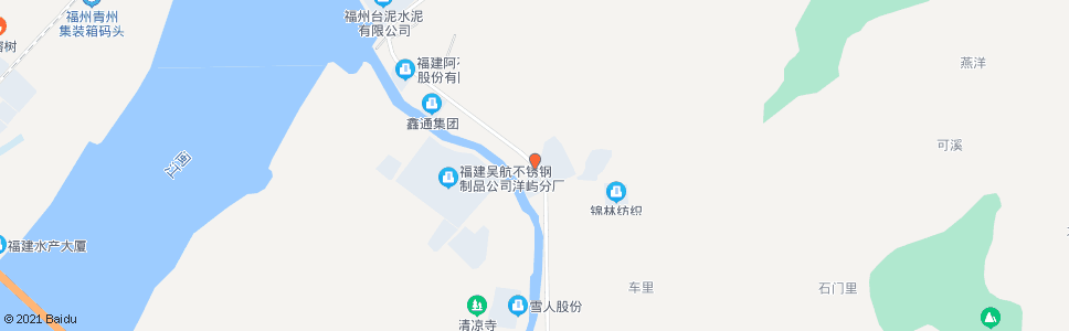 福州洋屿村_公交站地图_福州公交_妙搜公交查询2025