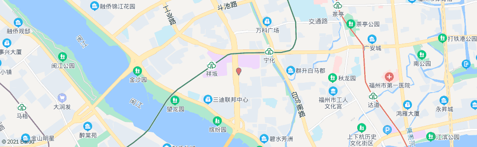 福州福州东南眼科医院(长汀里)_公交站地图_福州公交_妙搜公交查询2025