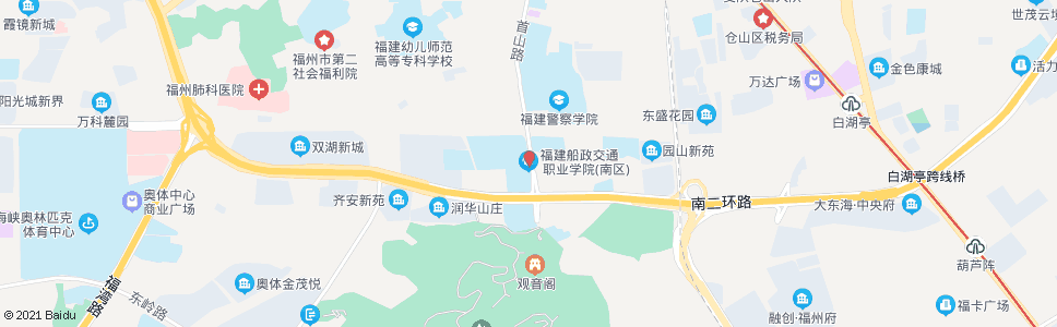 福州省交通学院(南区)_公交站地图_福州公交_妙搜公交查询2025