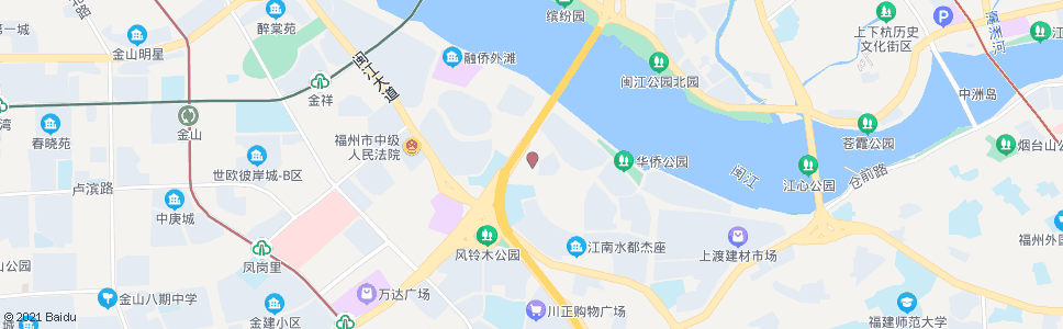 福州东南眼科(金山新院)_公交站地图_福州公交_妙搜公交查询2025