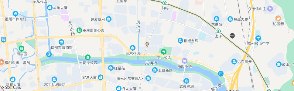 福州三木都市田园(连凤小区)_公交站地图_福州公交_妙搜公交查询2025