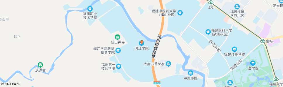 福州闽江学院长乐路校区_公交站地图_福州公交_妙搜公交查询2025