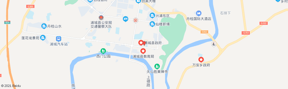 南平县医院(浦城县)_公交站地图_南平公交_妙搜公交查询2025