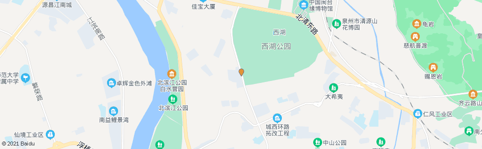 泉州建南花园_公交站地图_泉州公交_妙搜公交查询2024