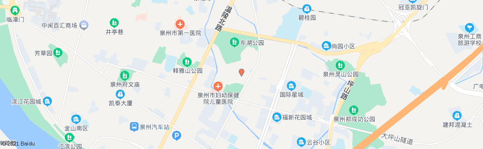 泉州东湖菜市场_公交站地图_泉州公交_妙搜公交查询2024