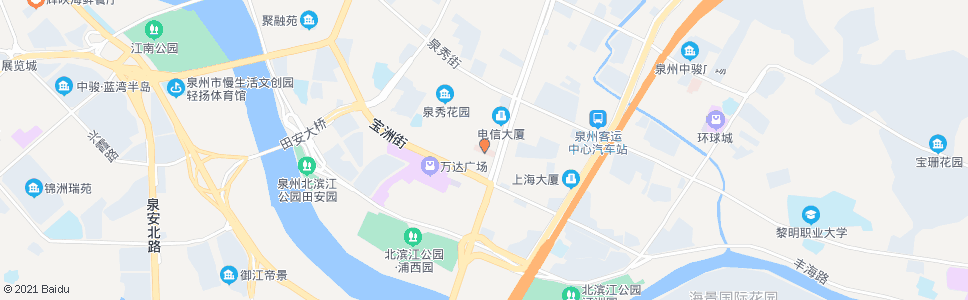 泉州正骨医院_公交站地图_泉州公交_妙搜公交查询2024