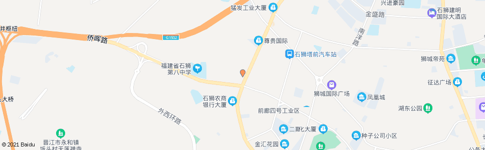 泉州华山大酒店_公交站地图_泉州公交_妙搜公交查询2024