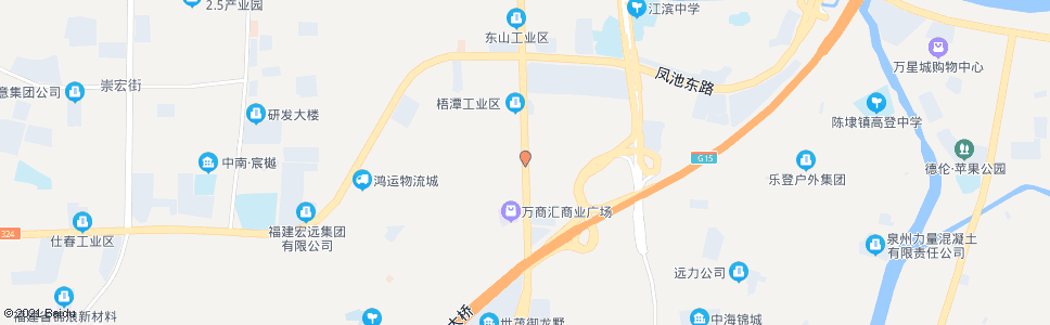 泉州池店_公交站地图_泉州公交_妙搜公交查询2024