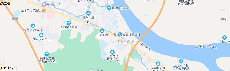 漳州龙海钻石酒店_公交站地图_漳州公交_妙搜公交查询2025