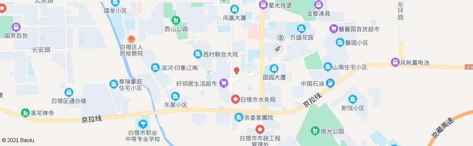 白银汽车站_公交站地图_白银公交_妙搜公交查询2024