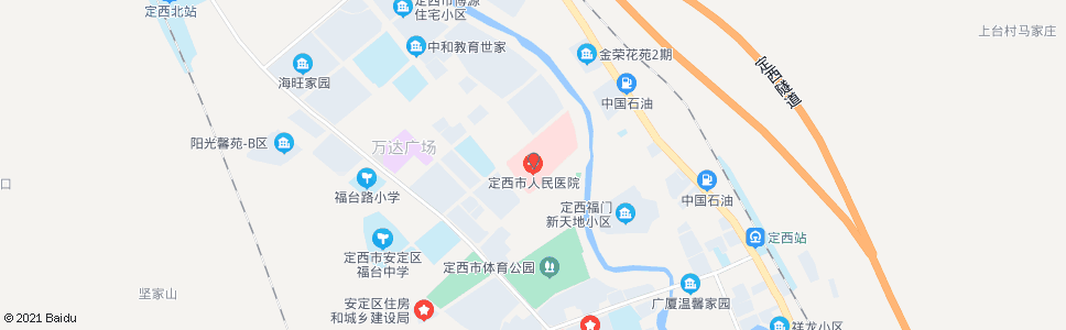 定西市医院_公交站地图_定西公交_妙搜公交查询2024