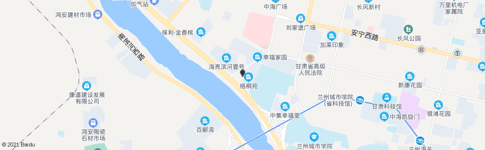 兰州国泰安宁大酒店_公交站地图_兰州公交_妙搜公交查询2024