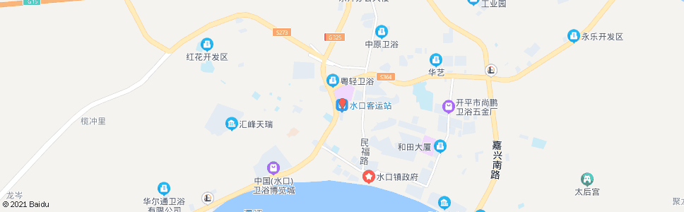 东莞水口路口_公交站地图_东莞公交_妙搜公交查询2024