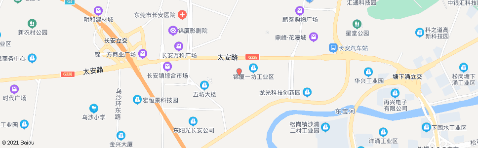 东莞锦厦路路口_公交站地图_东莞公交_妙搜公交查询2024