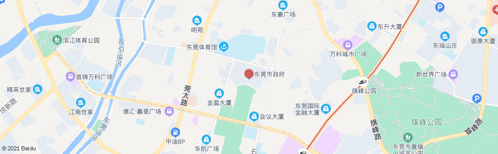 东莞新田市场_公交站地图_东莞公交_妙搜公交查询2024