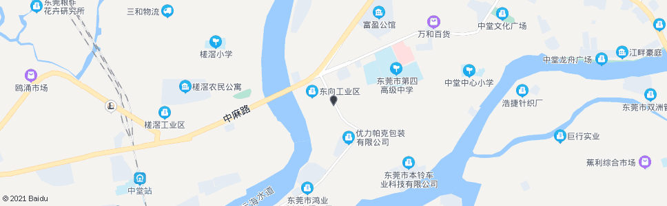 东莞向西路口_公交站地图_东莞公交_妙搜公交查询2025