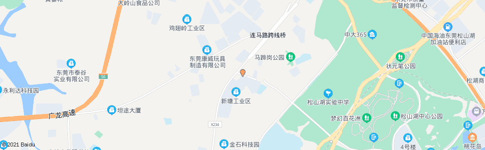 东莞马蹄岗路口_公交站地图_东莞公交_妙搜公交查询2024