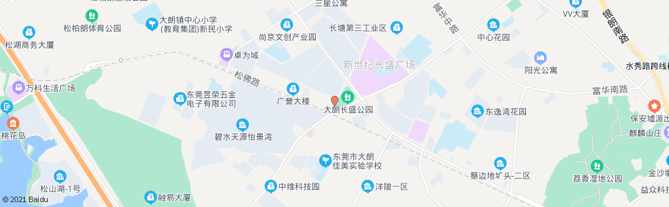 东莞长顺街_公交站地图_东莞公交_妙搜公交查询2024