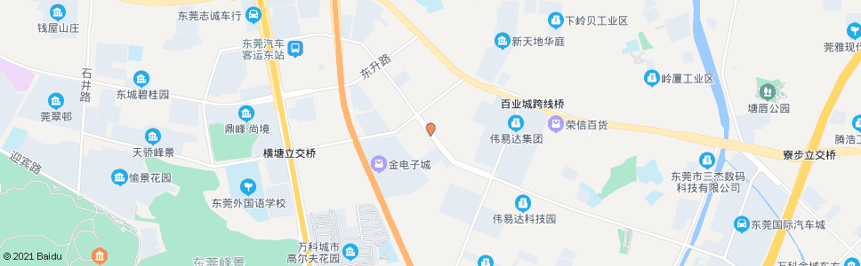 东莞横塘路口_公交站地图_东莞公交_妙搜公交查询2024