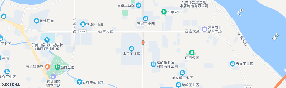 东莞鸿运路_公交站地图_东莞公交_妙搜公交查询2024