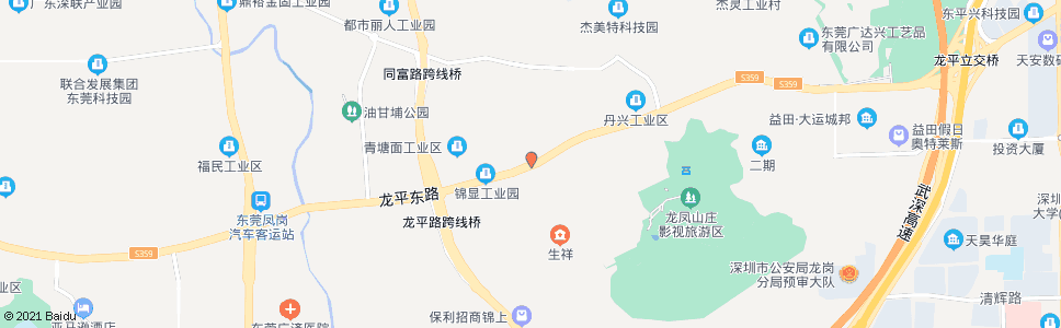 东莞南岸村市场_公交站地图_东莞公交_妙搜公交查询2024