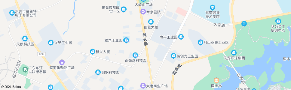 东莞莲峰新路口_公交站地图_东莞公交_妙搜公交查询2024