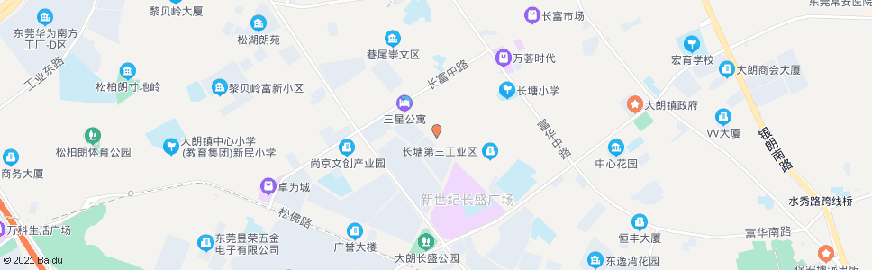 东莞万和市场(长塘市场)_公交站地图_东莞公交_妙搜公交查询2024