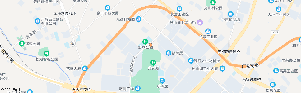 东莞松山湖汽车站路口_公交站地图_东莞公交_妙搜公交查询2024