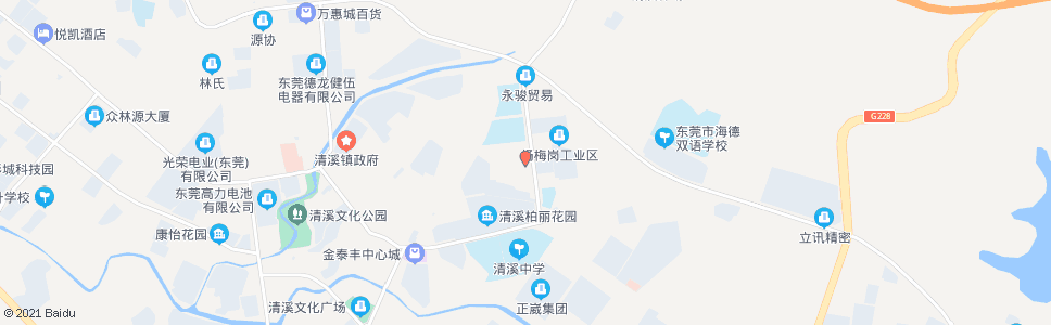 东莞杨梅岗_公交站地图_东莞公交_妙搜公交查询2024