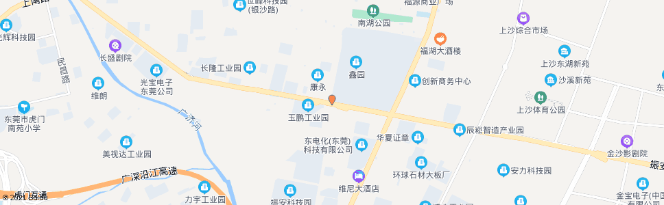 东莞振安工业园北门_公交站地图_东莞公交_妙搜公交查询2024