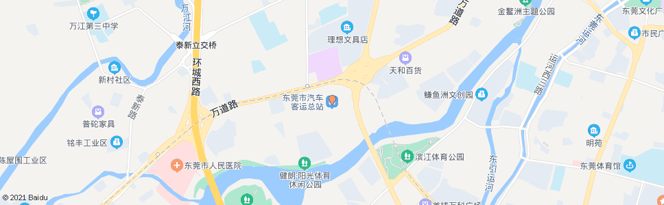 东莞东莞市汽车总站_公交站地图_东莞公交_妙搜公交查询2024