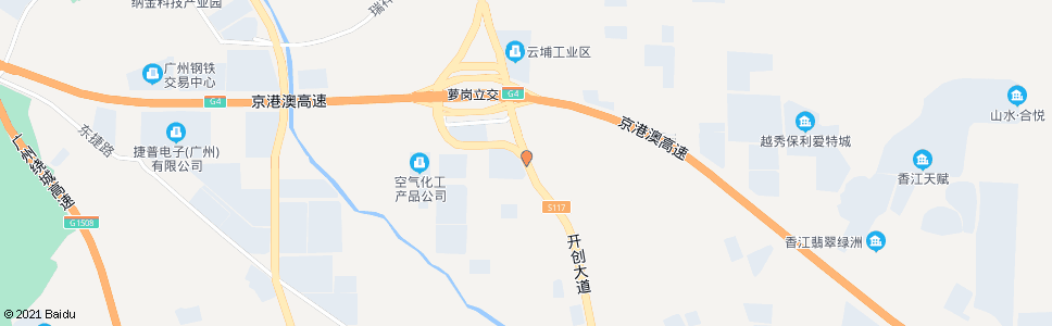 广州荷村牌坊(荷岳公路)_公交站地图_广州公交_妙搜公交查询2024