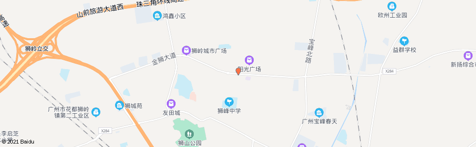 广州振兴村_公交站地图_广州公交_妙搜公交查询2024