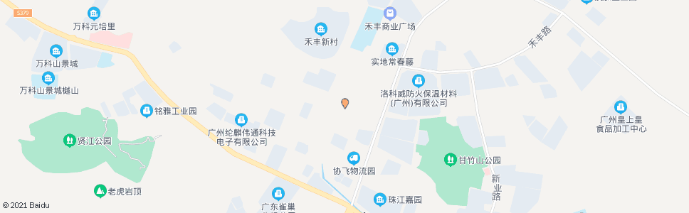 广州新丰路(布岭村)_公交站地图_广州公交_妙搜公交查询2024