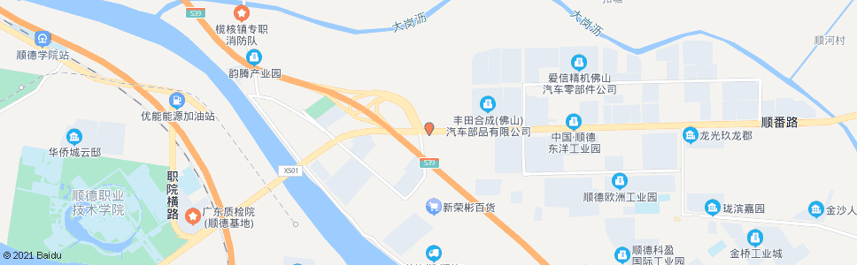 广州五沙大桥收费站_公交站地图_广州公交_妙搜公交查询2024