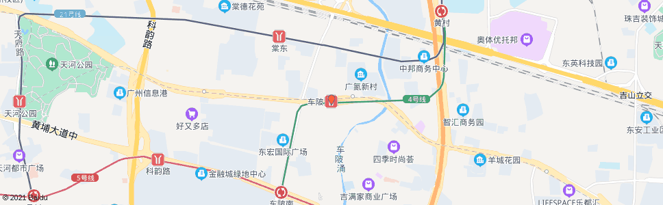 广州车陂路口_公交站地图_广州公交_妙搜公交查询2024