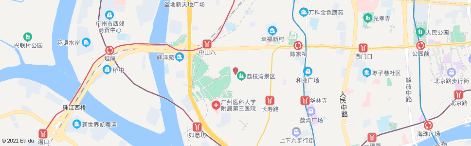 广州泮塘_公交站地图_广州公交_妙搜公交查询2024