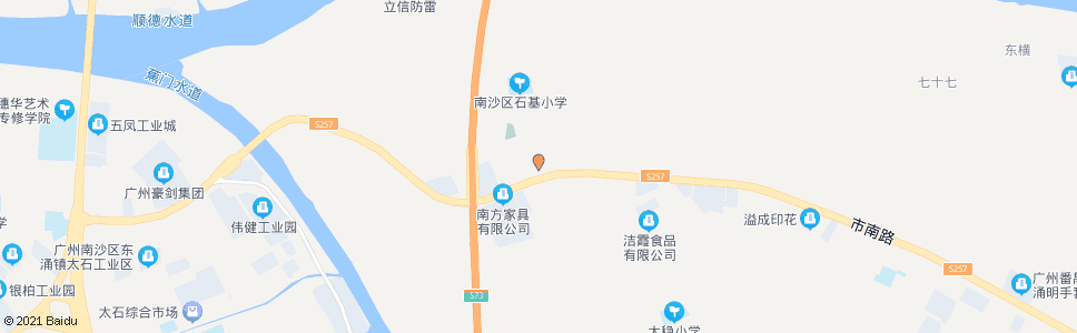 广州石基村_公交站地图_广州公交_妙搜公交查询2024