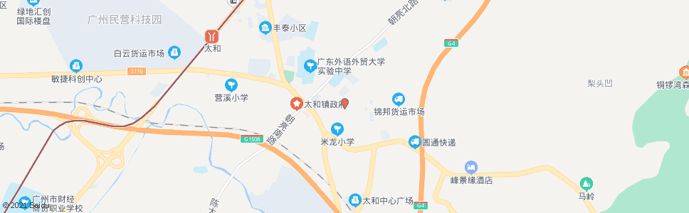 广州和乐路_公交站地图_广州公交_妙搜公交查询2024