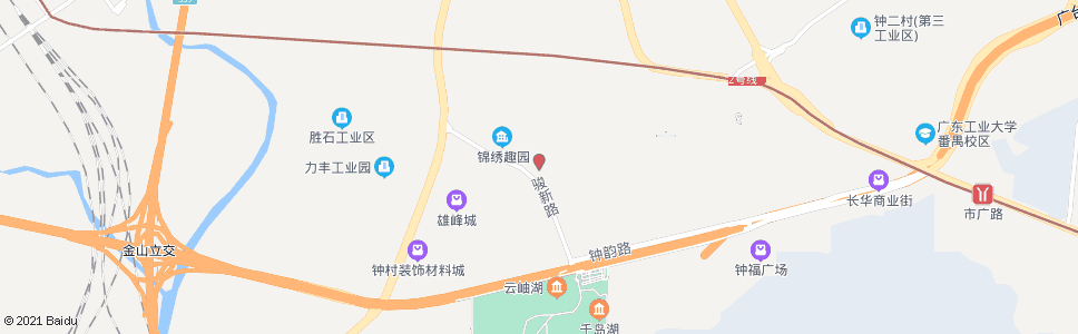 广州钟村小学_公交站地图_广州公交_妙搜公交查询2024