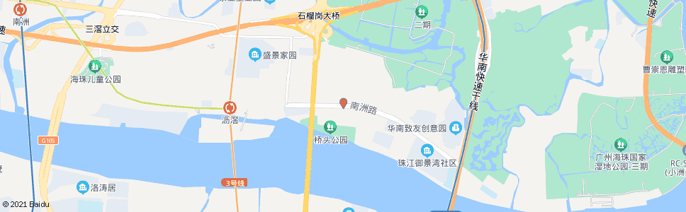 广州大沙村_公交站地图_广州公交_妙搜公交查询2024