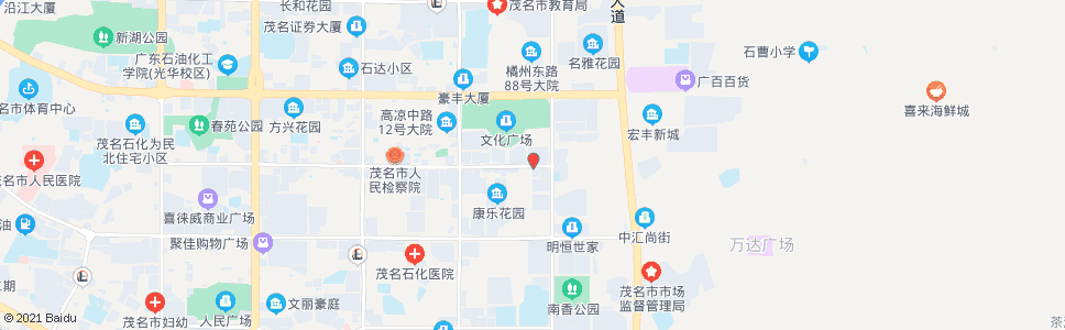 茂名移动通讯公司_公交站地图_茂名公交_妙搜公交查询2024